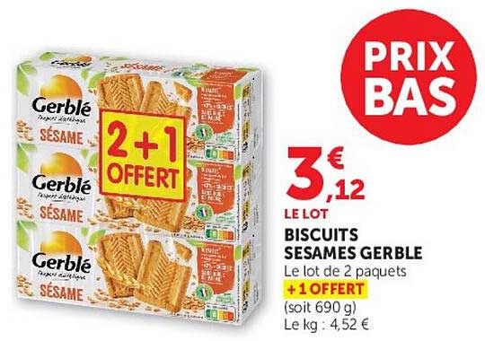 2 + 1 OFFERT