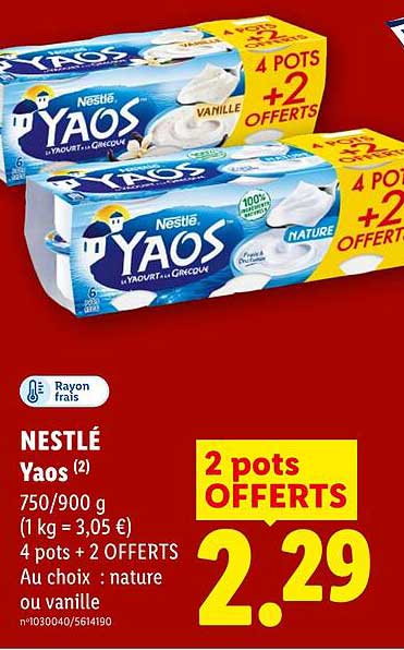 2 pots OFFERTS