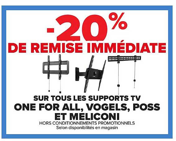 -20% DE REMISE IMMÉDIATE