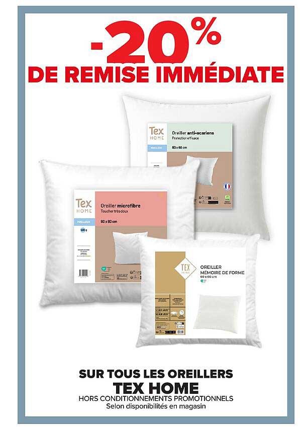 -20% DE REMISE IMMÉDIATE