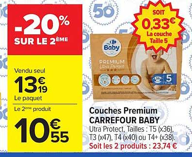 -20% SUR LE 2ÈME