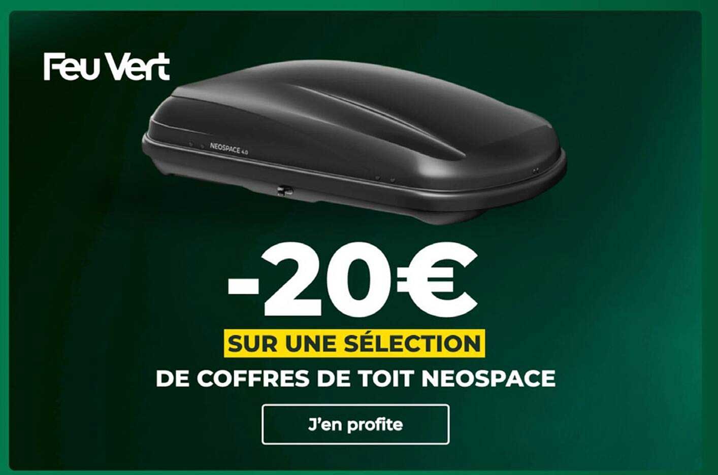 -20€ SUR UNE SÉLECTION DE COFFRES DE TOIT NEOSPACE