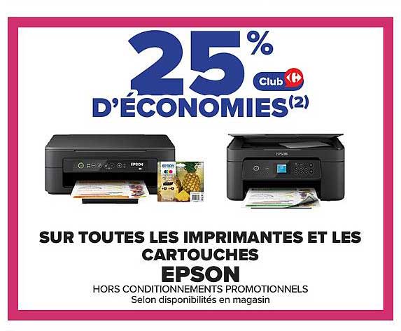 25% d'économies Club