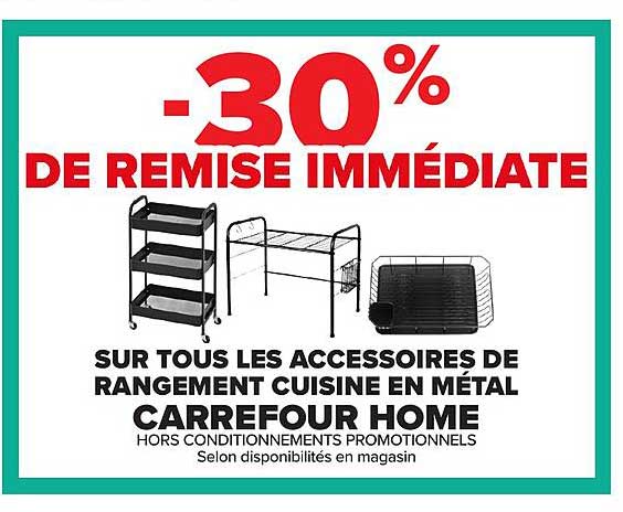 -30% DE REMISE IMMÉDIATE