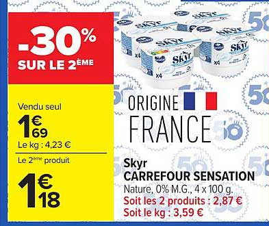 -30% SUR LE 2ÈME