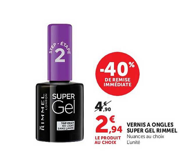 -40% DE REMISE IMMÉDIATE