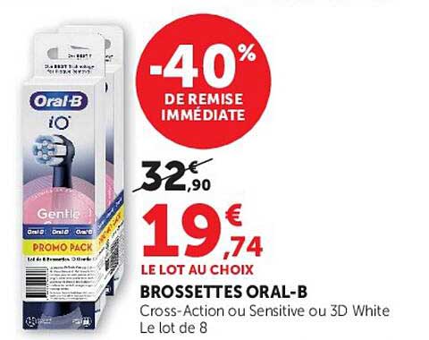 -40% DE REMISE IMMÉDIATE