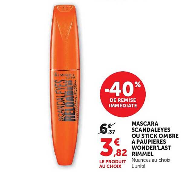 -40% DE REMISE IMMÉDIATE