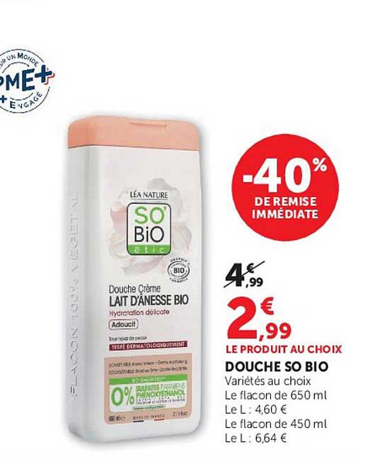 -40% DE REMISE IMMÉDIATE