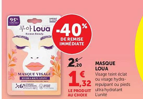 -40% DE REMISE IMMÉDIATE