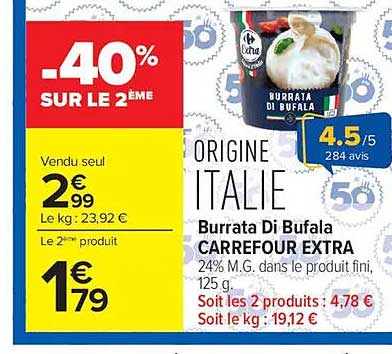 -40% SUR LE 2ÈME
