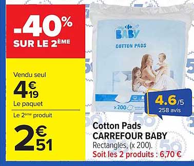 -40% SUR LE 2ÈME