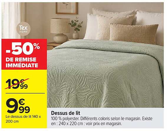 -50% DE REMISE IMMÉDIATE