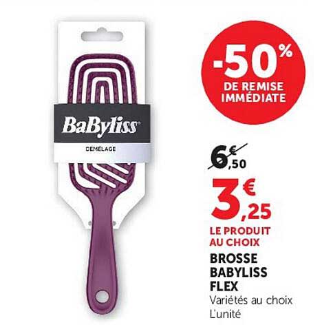 -50% DE REMISE IMMÉDIATE