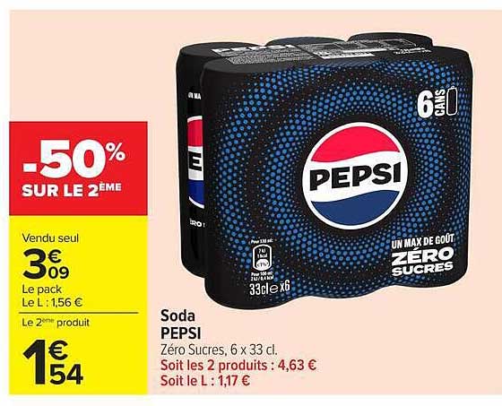 -50% SUR LE 2ÈME