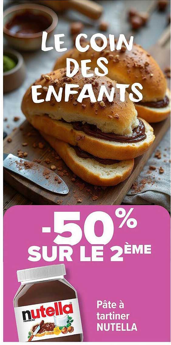 -50% SUR LE 2ÈME