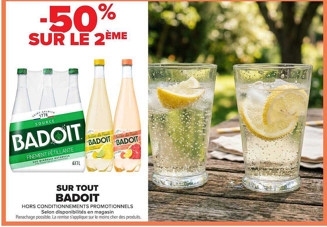 -50% SUR LE 2ÈME