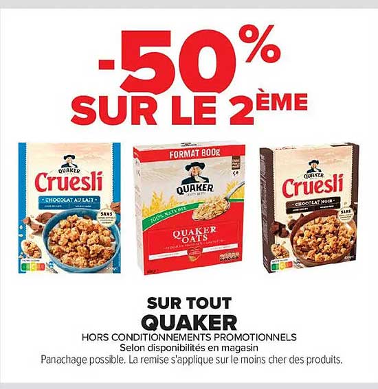 -50% SUR LE 2ÈME
