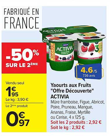 -50% SUR LE 2ÈME