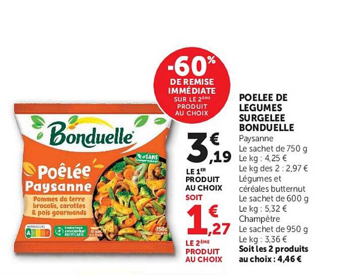 -60% DE REMISE IMMÉDIATE SUR LE 2ÈME PRODUIT AU CHOIX