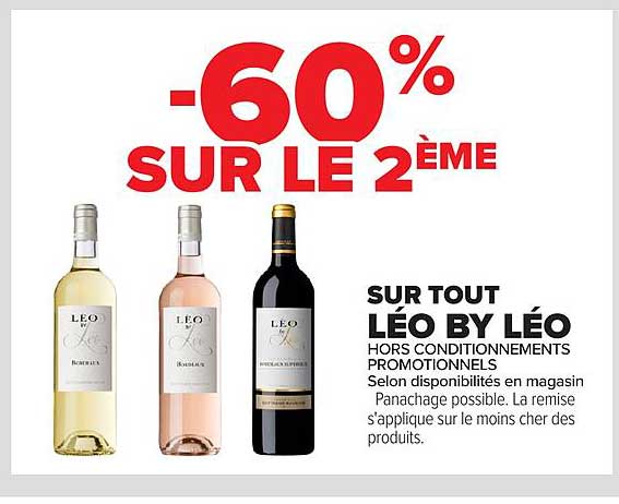 -60% SUR LE 2ÈME