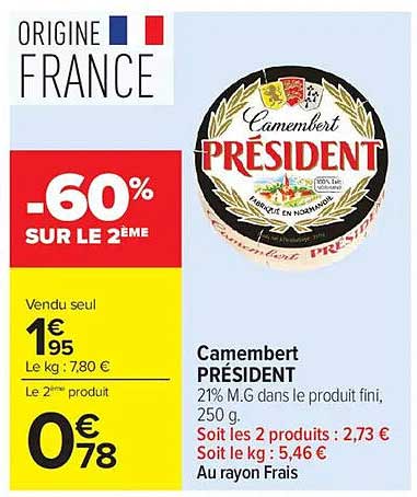 -60% SUR LE 2ÈME