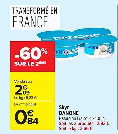 -60% SUR LE 2ÈME
