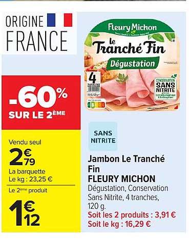 -60% SUR LE 2ÈME