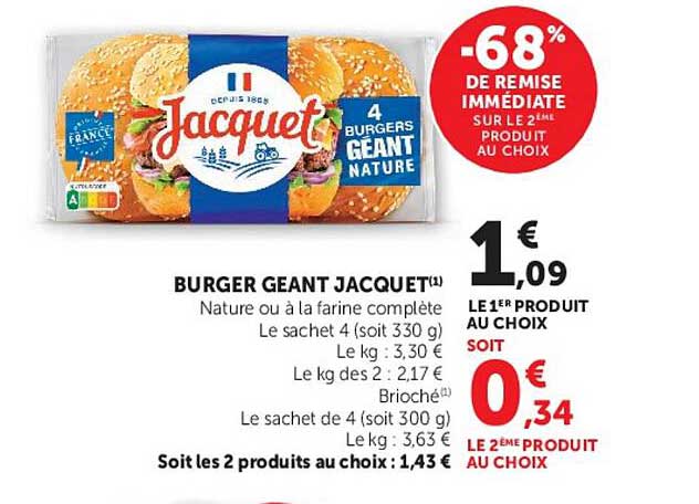 -68% DE REMISE IMMÉDIATE SUR LE 2ÈME PRODUIT AU CHOIX