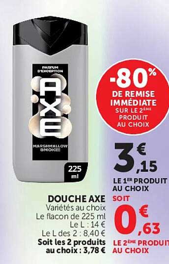 -80% DE REMISE IMMEDIATE SUR LE 2ÈME PRODUIT AU CHOIX