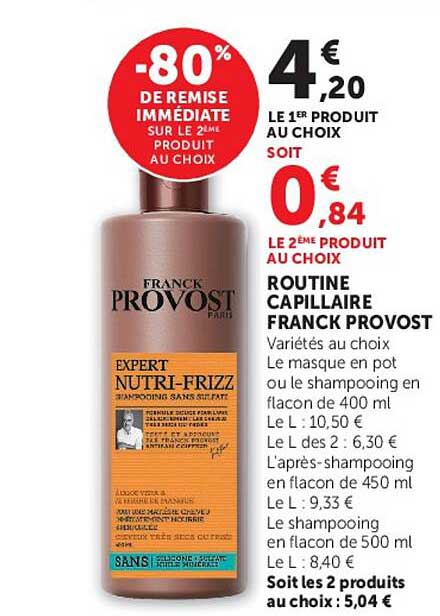 -80% DE REMISE IMMÉDIATE SUR LE 2ÈME PRODUIT AU CHOIX