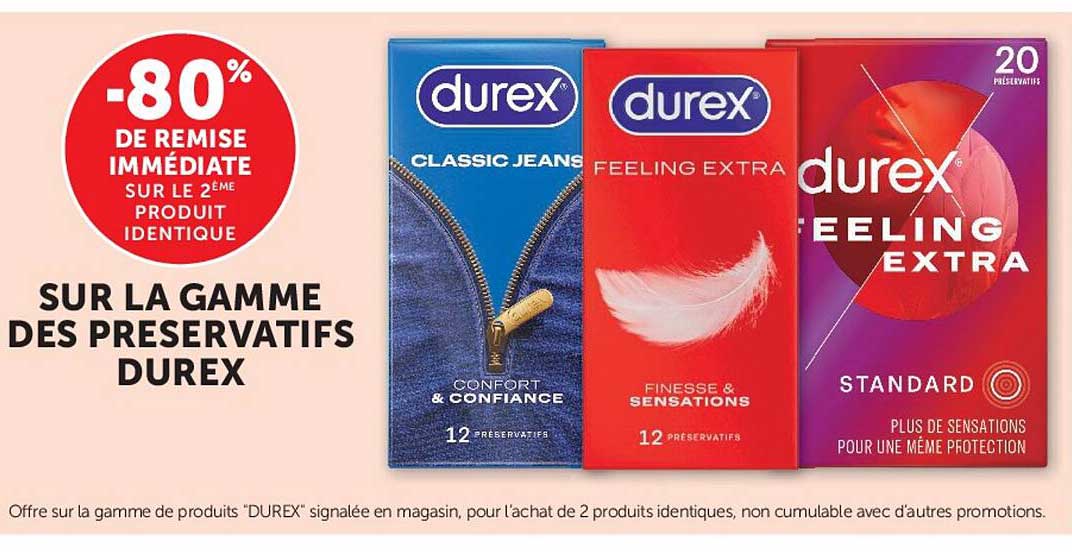 -80% DE REMISE IMMÉDIATE SUR LE 2ÈME PRODUIT IDENTIQUE