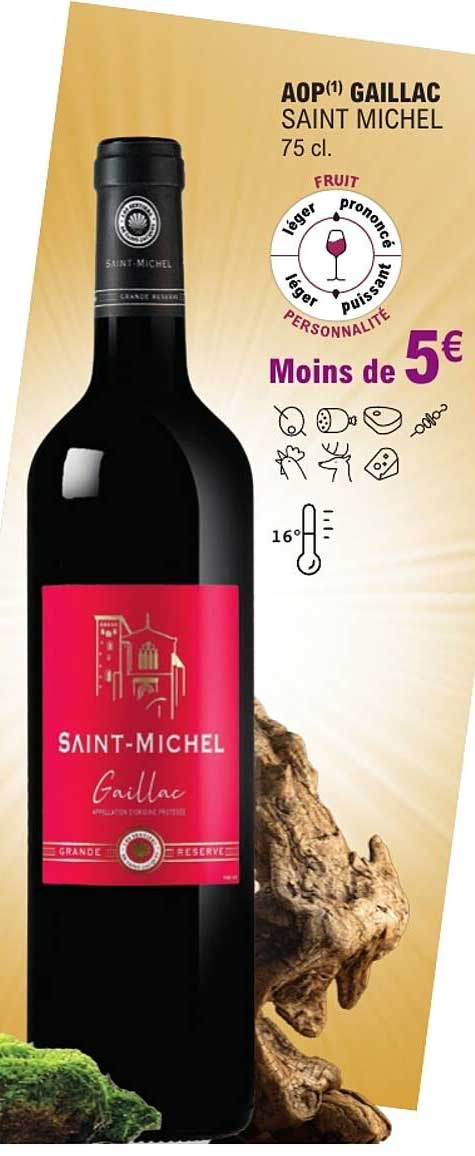 AOP GAILLAC SAINT MICHEL 75 cl.