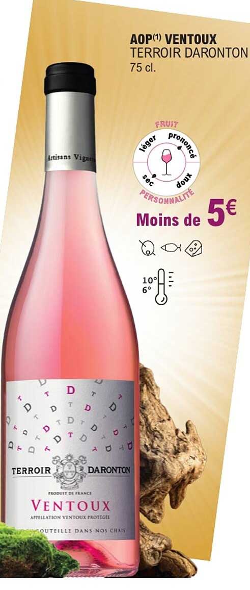 AOP VENTOUX TERROIR DARONTON 75 cl.
