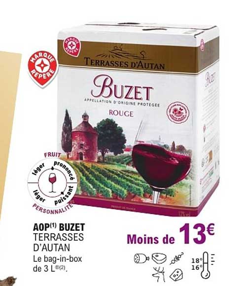 AOP(1) BUZET TERRASSES D’AUTAN