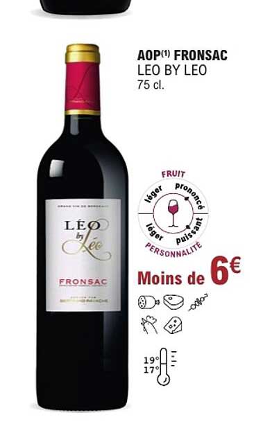 AOP(1) FRONSAC LEO BY LEO 75 cl.