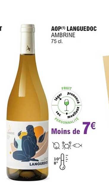 AOP(1) LANGUEDOC AMBRINE 75 cl.