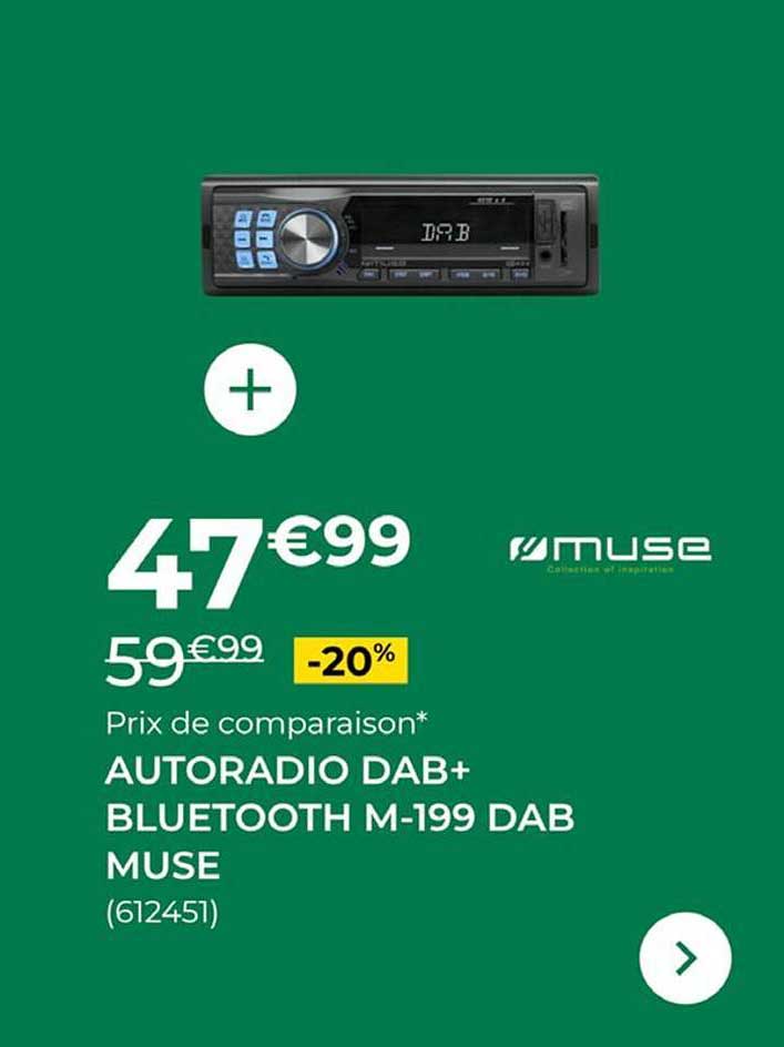 AUTORADIO DAB+ BLUETOOTH M-199 DAB MUSE