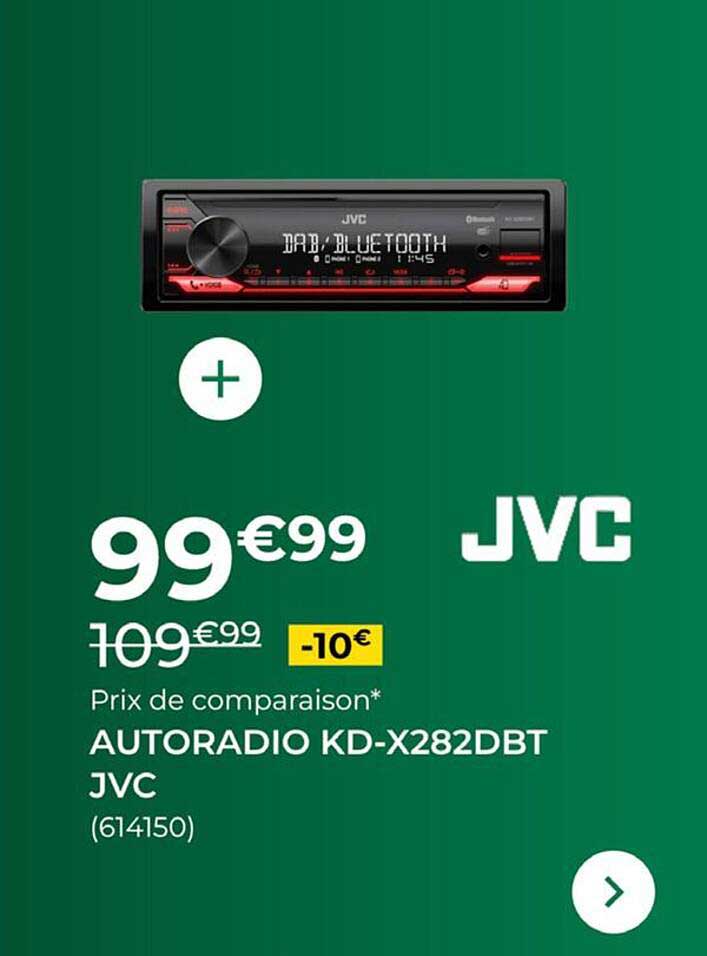 AUTORADIO KD-X282DBT JVC