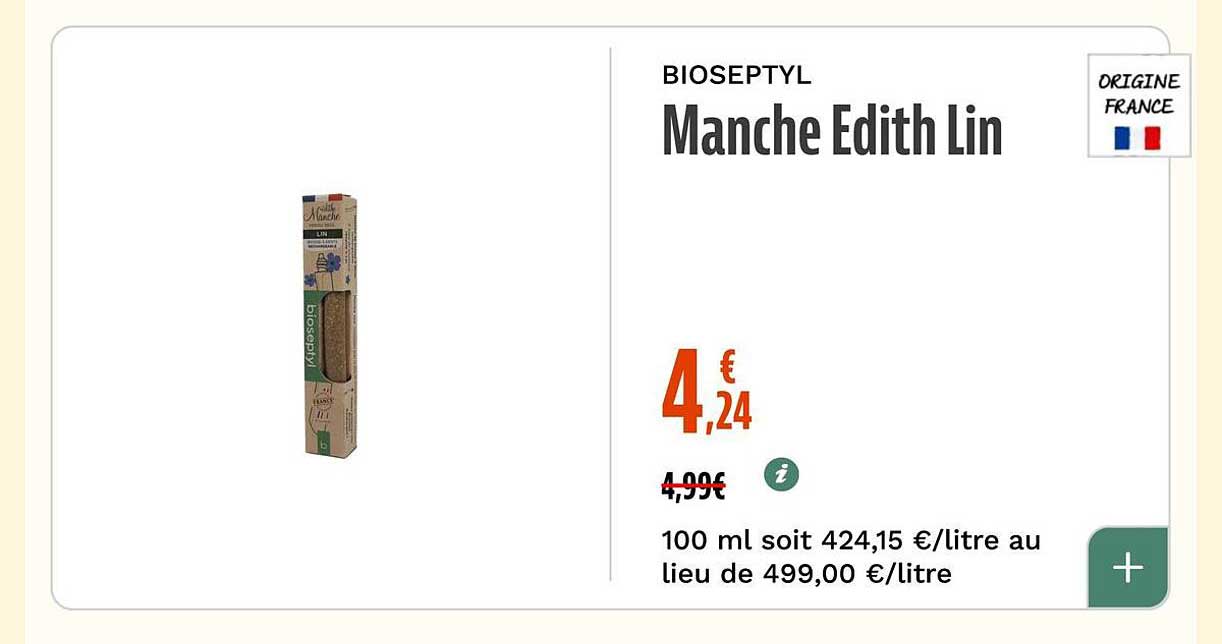 BIOSEPTYL Manche Edith Lin
