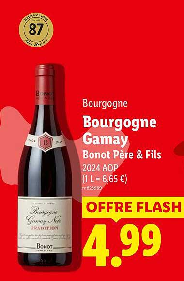 Bourgogne Gamay Bonot Père & Fils