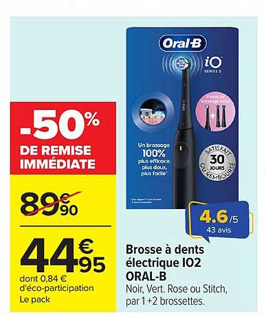 Brosse à dents électrique iO2 ORAL-B