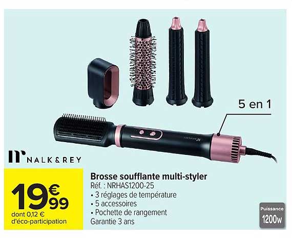 Brosse soufflante multi-styler