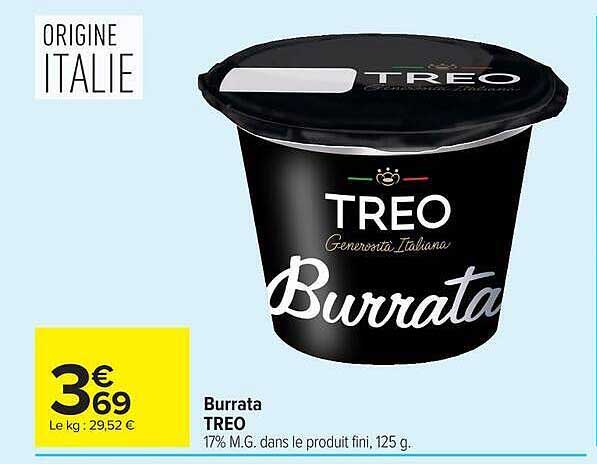 Burrata TREO
