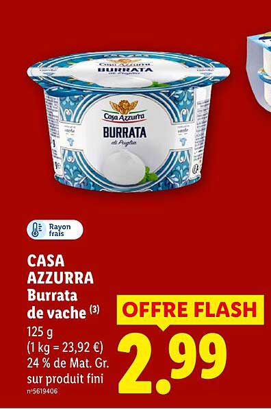 CASA AZZURRA Burrata de vache (3)