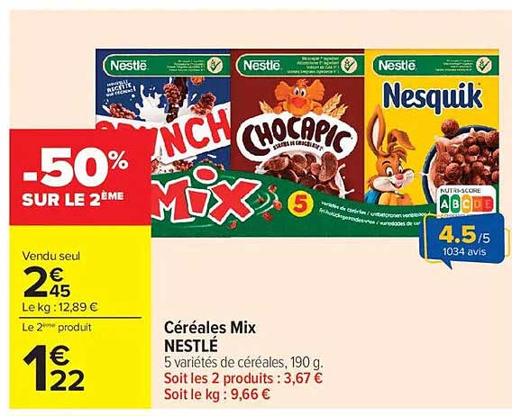 Céréales Mix NESTLÉ