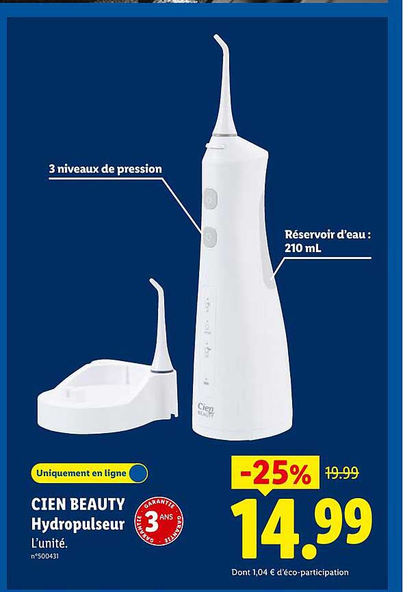 CIEN BEAUTY Hydropulseur