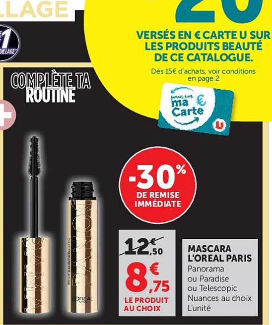 COMPLÈTE TA ROUTINE