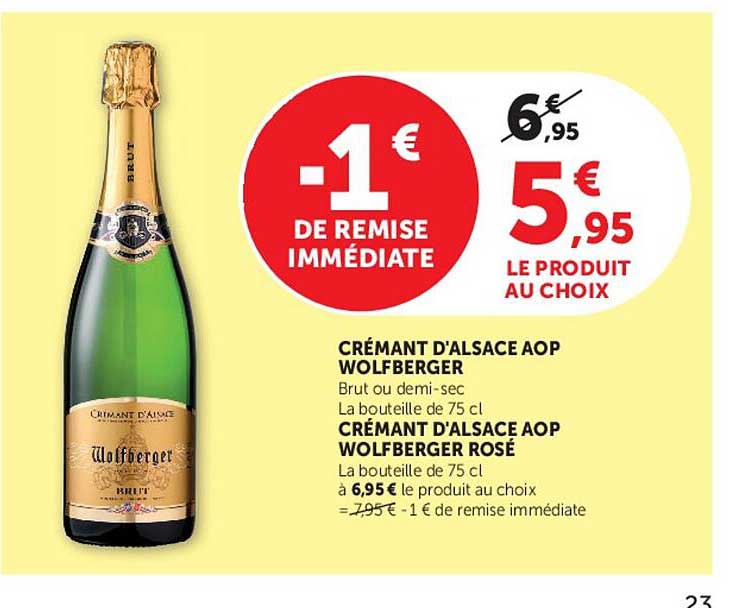 CRÉMANT D'ALSACE AOP WOLFBERGER