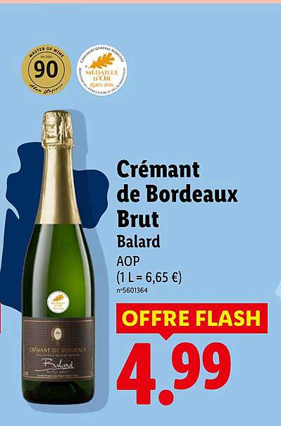 Crémant de Bordeaux Brut Balard AOP